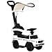 Macchina A Spinta Per Bambini, Macchina Giocattolo Cavalcabile, Passeggino Con Tettuccio Mercedes-benz G350 Bianco - Foto miniatura 1