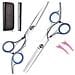 Set Da Parrucchiere Con 2 Forbici, Pettine E Fermagli Per Capelli 6 Parti - Foto miniatura 6
