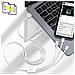Cavo 3 In 1 Da Usb A Lightning, Usb-c E Micro-usb 3.5a 1m E 50 Bianco - Foto miniatura 4