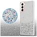 Custodia Compatibile Con Samsung Galaxy S21 5g In Trasparente Con Glitter - Coperchio Protettivo In Silicone Tpu Flessibile Con Glitter Scintillanti - Foto miniatura 5