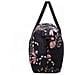 Lola Duffel Borsa Da Viaggio - 45 Cm. 31l - Borsa Sportiva E Da Weekend (black Floral)  - Foto miniatura 3