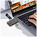 Adattatore Otg 2in1 Da Usb-c E Lightning A Usb 3.0 E Usb 2.0 Femmina Linq - Foto miniatura 3