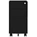 Schedario Mobile Nero 30x45x59 Cm In Acciaio - Foto miniatura 2