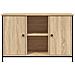 Mobile Porta Tv Rovere Sonoma 100x35x65 Cm In Legno Multistrato - Foto miniatura 5