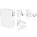 ALIMENTATORE 140W 4-PORTE USB CON UK,EU,US PLUG - Foto miniatura 4
