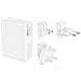 ALIMENTATORE 140W 4-PORTE USB CON UK,EU,US PLUG - Foto miniatura 5