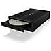 IB-525-U3 box per lettore ottico 13,3 cm (5.25") SATA III Nero - Foto miniatura 2