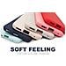 Cover Per Samsung Galaxy A32 5g Premium Soft Feeling, Nero - Foto miniatura 3