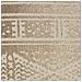 Set Di 2 Cuscini Oujda Cotone 50 X 50 Cm Oro Trama Geometrica - Foto miniatura 7