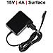 Caricabatterie per Portatile Microsoft Surface Book 15V 4A 60W - Foto miniatura 1