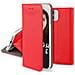Custodia Folio Per Iphone 14 Pro Magnetica Funzione Supporto, Rosso - Foto miniatura 1