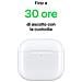 AirPods 4 Suono e Comfort di Ultima Generazione Colore: Bianco - Foto miniatura 4