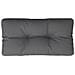 Cuscino Per Pallet Antracite 70x40x12 Cm In Tessuto - Foto miniatura 2
