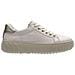 Monaco Leisure Trainers Sneakers Pelle Scarpe Donna Bianco Eu 38, 12-46523-17 - Foto miniatura 2