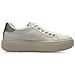 Monaco Leisure Trainers Sneakers Pelle Scarpe Donna Bianco Eu 38, 12-46523-17 - Foto miniatura 3