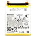Batteria Interna Edge 50 Pro 4500mah Qm45 Originale, Bianco - Foto miniatura 1