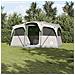 Tenda Familiare  con Finestre a Cupola Verde per 10 Persone Impermeabile - Foto miniatura 2