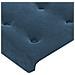 Letto a Molle con Materasso e LED Blu Scuro 140x190 cm - Foto miniatura 8