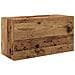 Mobile da Bagno Legno Antico 60x25x30 cm in Legno Multistrato - Foto miniatura 1