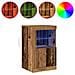 Mobile laterale 2 pcs Legno vecchio 41 x 37 x 67 cm - Foto miniatura 4