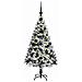 Albero di Natale artificiale con 150 LED Bianco 120 cm - Foto miniatura 3