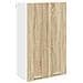 Armadio pensile con porta Riga Rovere Sonoma 60 x 31 x 100 cm - Foto miniatura 1