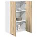 Armadio pensile con porta Riga Rovere Sonoma 60 x 31 x 100 cm - Foto miniatura 3