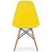Sedia OSAKA gialla dal design ergonomico per il soggiorno - Foto miniatura 2