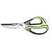 Forbici Per Ossa Di Pollo In Acciaio Inox Con Guaina Magnetica - Forbici Da Cucina Multiuso Green - Foto miniatura 4
