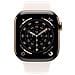 Watch Series 11 GPS + Cellular 46mm Cassa Titanio Oro con Band Rosa Fard - M /L - Foto miniatura 2