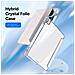 Cover per iPad Pro 13 (2024) - TPU+PC+Pelle /PU, Trasparente, Auto Wake /Sleep - Foto miniatura 2