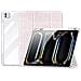 Cover per iPad Pro 13 (2024) - TPU+PC+Pelle /PU, Trasparente, Auto Wake /Sleep - Foto miniatura 1