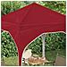Tenda per feste a pop-up 194 x 194 x 245 cm Borgogna - Foto miniatura 4