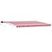 Cornice per Tenda Manuale con LED Rosso e Bianco 4,5 × 3,5 m - Foto miniatura 1