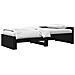 Struttura letto con testata Rovere Nero 80 x 200 cm - Foto miniatura 1
