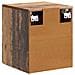 Mobiletto da notte a muro 2 pcs Legno antico 34,5 x 33 x 40 cm - Foto miniatura 7