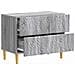 Comodino Sonoma grigio 62 x 34,5 x 48 cm Legno ingegnerizzato - Foto miniatura 2