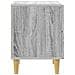 Comodino Sonoma grigio 62 x 34,5 x 48 cm Legno ingegnerizzato - Foto miniatura 4