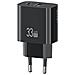 Caricatore da Parete per Apple iPhone 8-16 Series Dual Ports - Nero, 33W - Foto miniatura 1