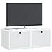 Mobile Porta TV da Muro Bianco 78,5 x 41 x 30 cm - Foto miniatura 3