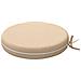 Cuscini per Sedia in 4 Pezzi SOEST 4 pz 100% Poliestere Crema - Foto miniatura 3