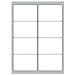 Etichette Autoadesive per Copiatrici Bianco A4 67.7 x 97 mm Opaca LP4MS-9967 - Foto miniatura 1