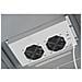 I-CASE FAN2-ST - Gruppo di 2 Ventole a Soffitto Senza Termostato per Rack 19'' Grigio - Foto miniatura 1