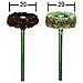 2 Spazzole Nylon Minitrapano Mini Trapano Dremel Flessibile 28282 - Foto miniatura 1