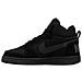 Scarpe Court Borough Mid Gs 839977001 Taglia 36,5 Colore Nero - Foto miniatura 3