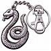 Harry Potter Slytherin Keychain Portachiavi - Foto miniatura 1