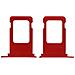 Alloggio Sim Apple Iphone Xr Supporto Scheda Nano Sim Di Ricambio - Rosso - Foto miniatura 1