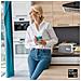 Radio DAB+ / FM RDS RF-D30BT Bluetooth Potenza 2 Watt Sveglia Resistente agli Spruzzi Colore Bianco - Foto miniatura 6