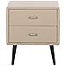 Comodino In Similpelle Beige Essonne - Foto miniatura 16