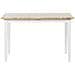 Tavolo Da Pranzo Allungabile In Legno Chiaro E Bianco 120/150 X 80 Cm Houston - Foto miniatura 13